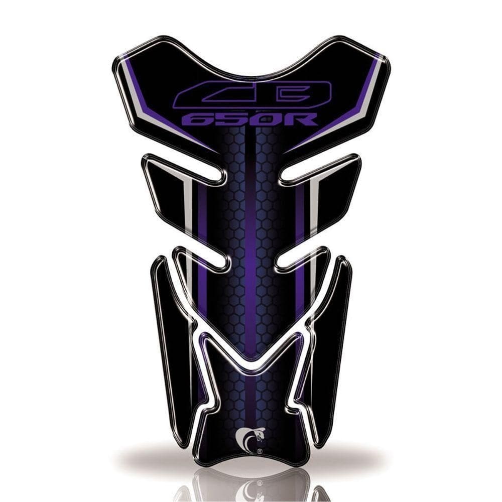 Protetor De Tanque Adesivo Moto Honda Cb 650R Azul Azul