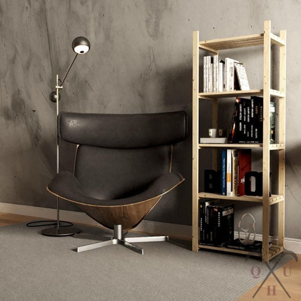 Gabinete Para Livros 5 Prateleiras Organizadoras