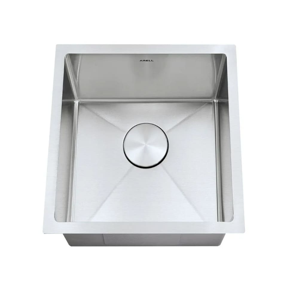 Cuba Simples Std4040 Inox Escovado Com Acessorios Escorredor , Valvula E Tampa Decorativa 457