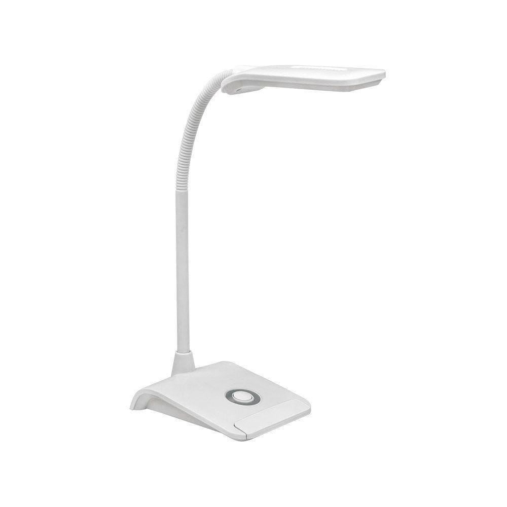Luminária De Mesa Led Taschibra Flex Articulável 6500k Branco