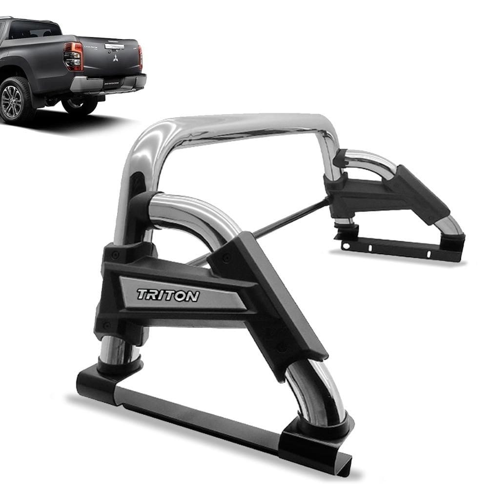 Santo Antonio L200 Triton Sport 2017 a 2023 Cromado Max