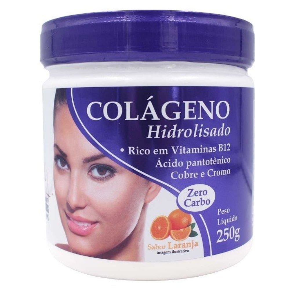 Colageno Em Po Laranja 250gr