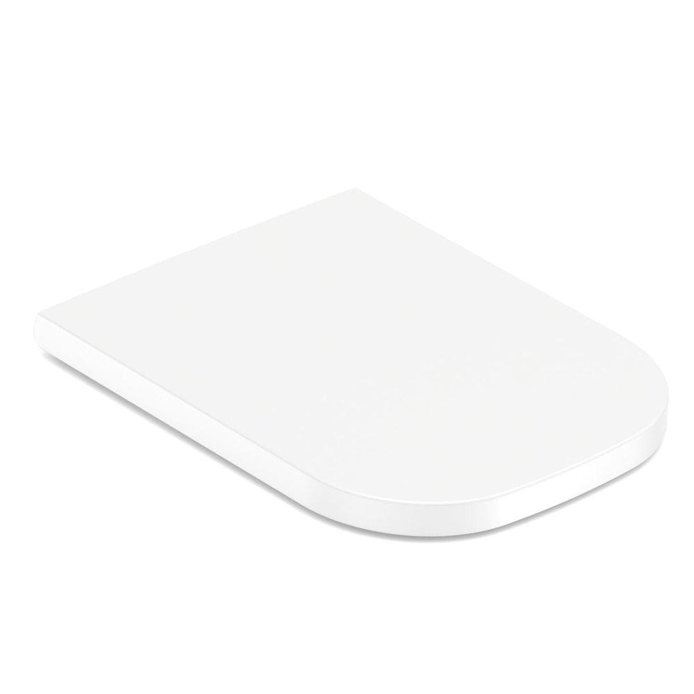 Assento único com Softclose® Elite Celite Branco