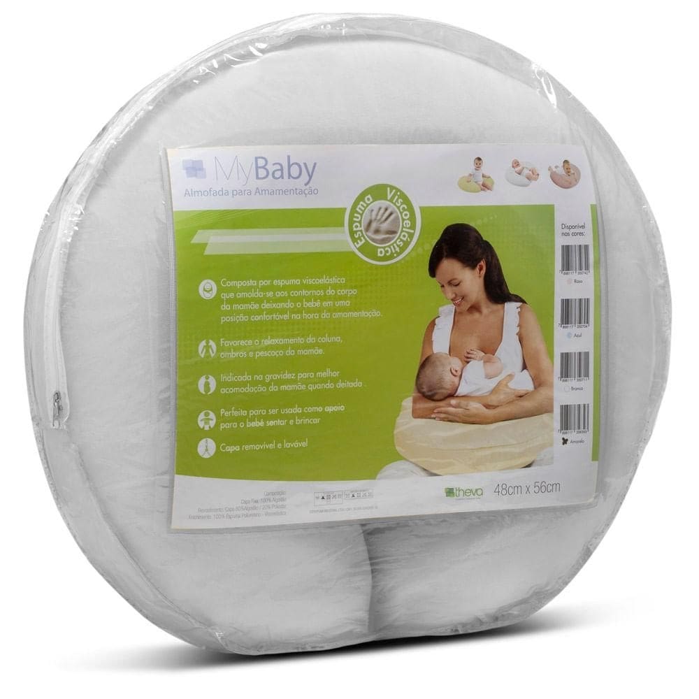 Almofada para Amamentação My Baby - 48x56 - Branca