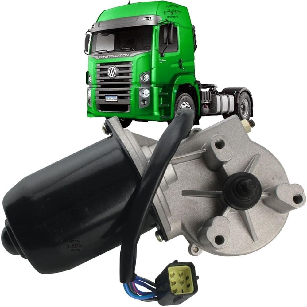 Motor Limpador Parabrisa Vw Constellation 2007 08