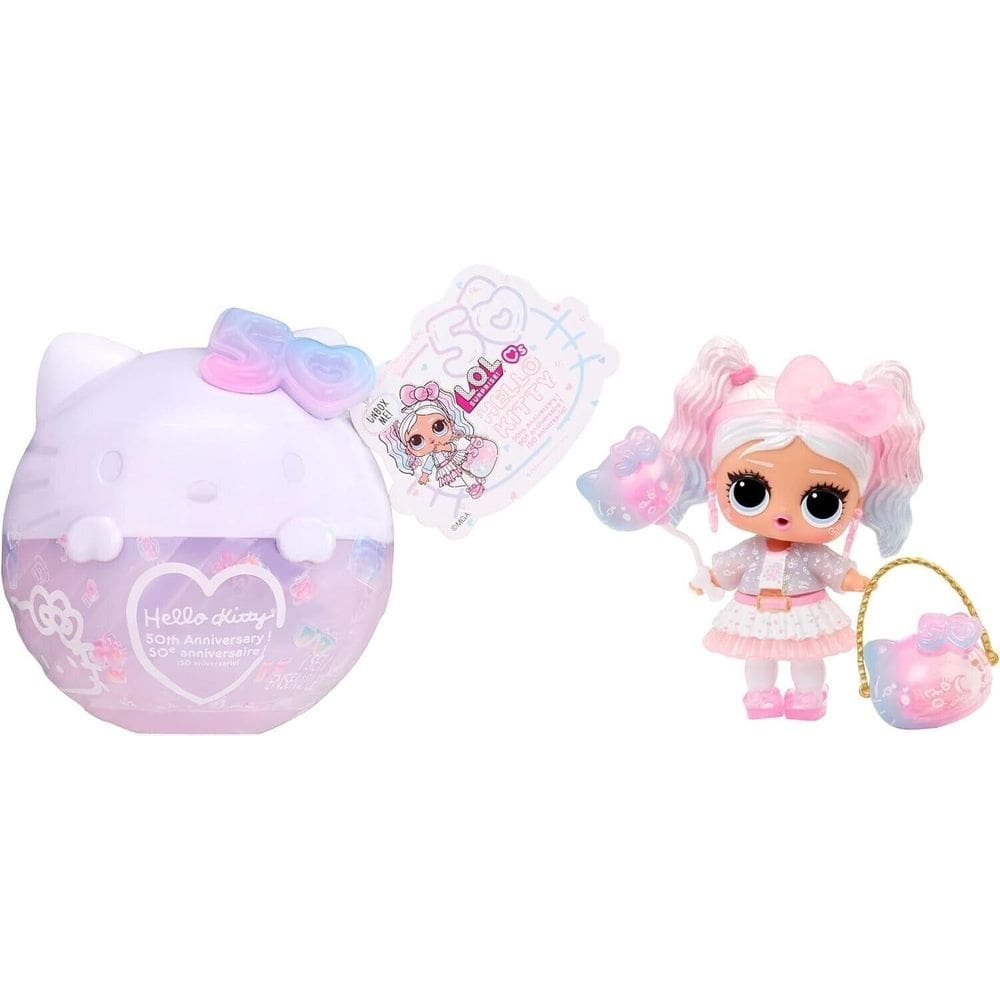 Doll Lol Surprise Hello Kitty Crystal Cutie 50º Aniversário
