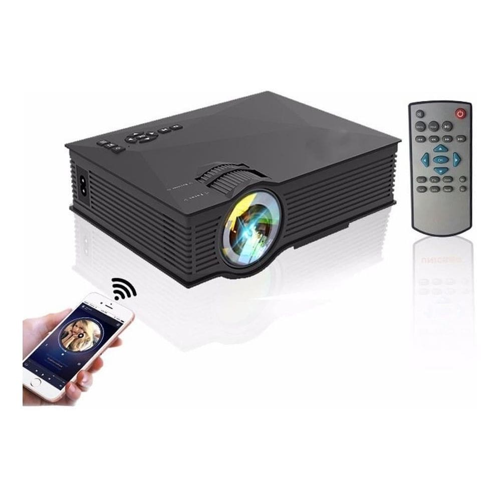 Projetor Unic Uc68 Mini Wifi 1800 Lumens Portátil