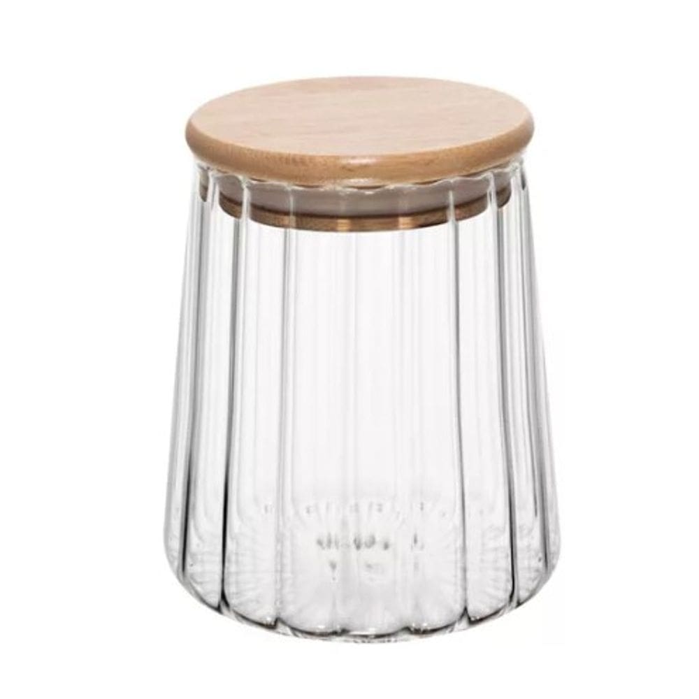 Porta Mantimento Wolff Classic De Vidro Com Tampa 650ml
