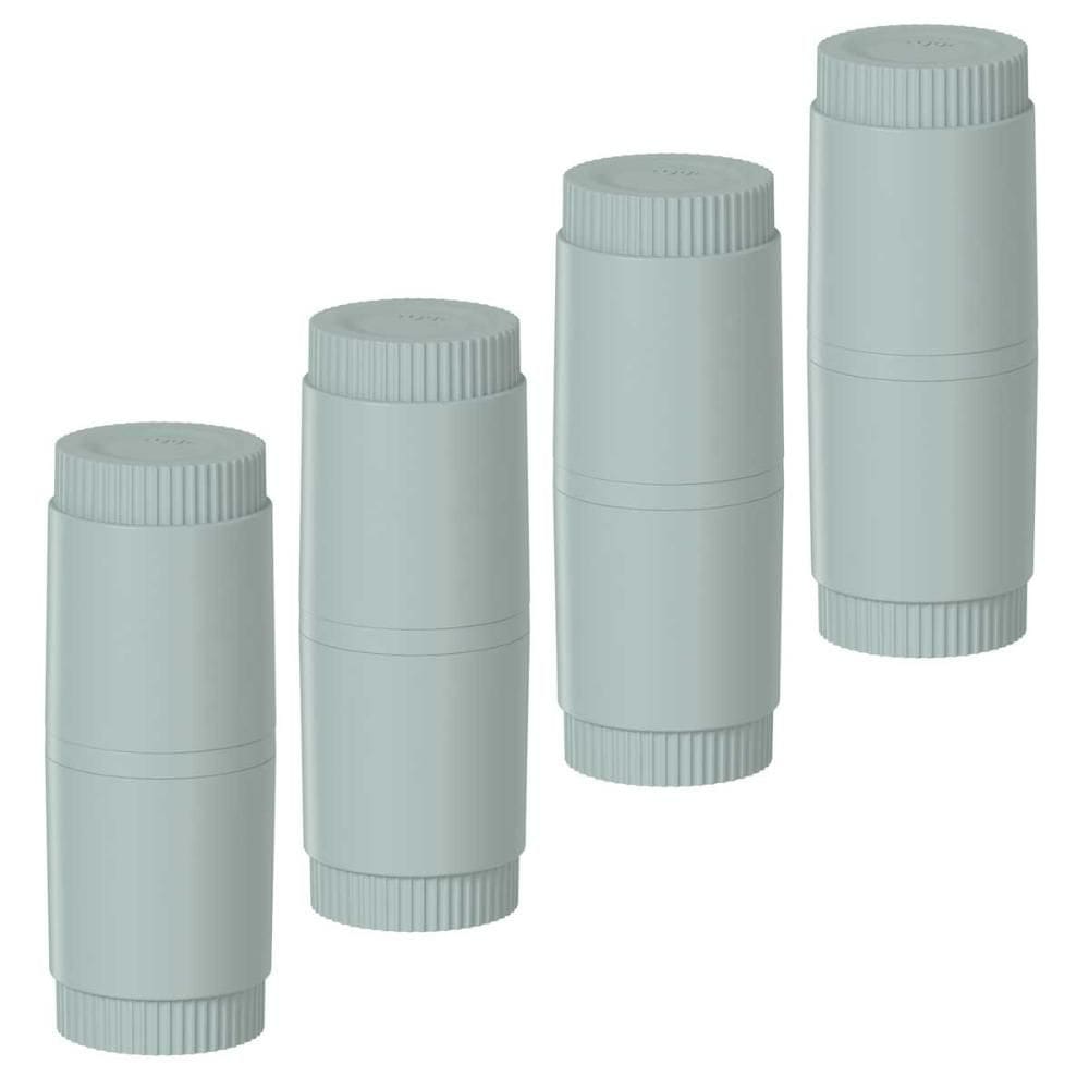 4x Porta Escova de Dente de Pia Banheiro OU Dorica Verde