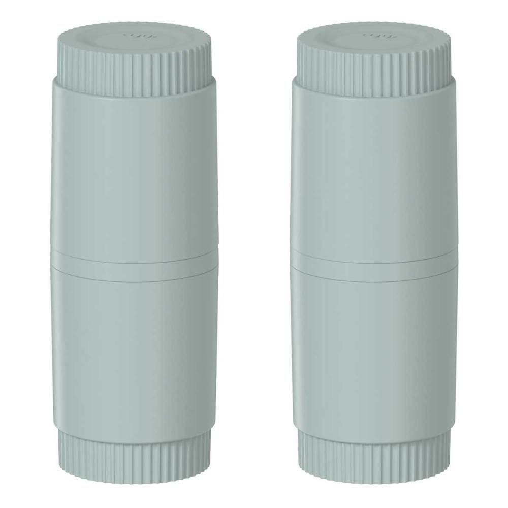 2x Porta Escova de Dente de Pia Banheiro OU Dorica Verde