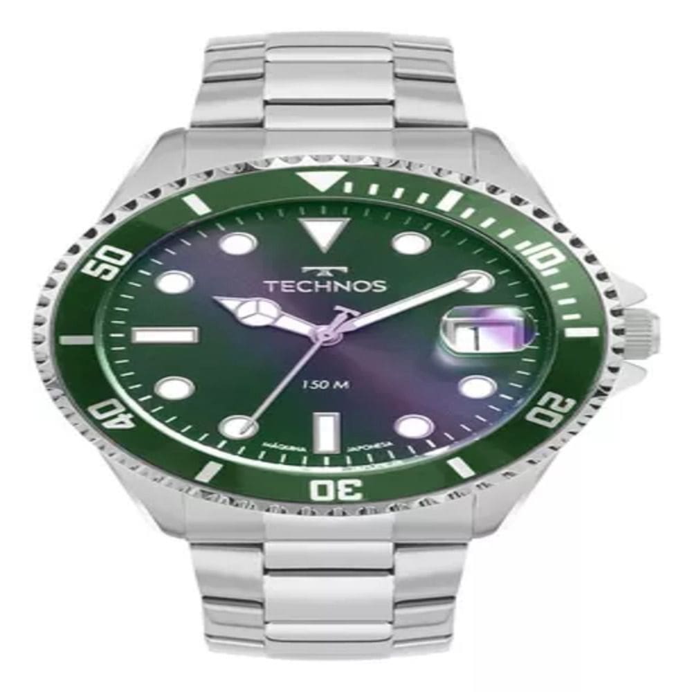 Relógio Technos Masculino Acqua Prata 2415DY/1V