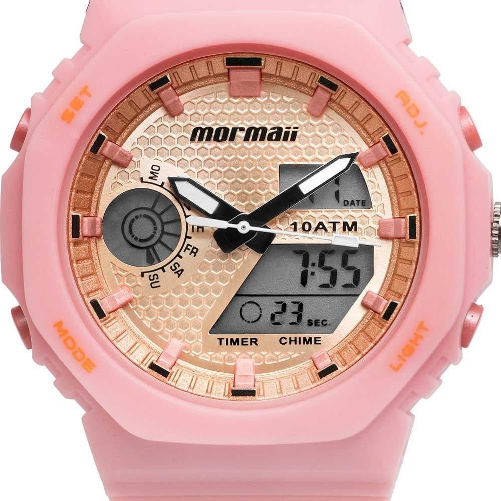 Relógio Mormaii Feminino Sports Rosa - MO12800B/8T