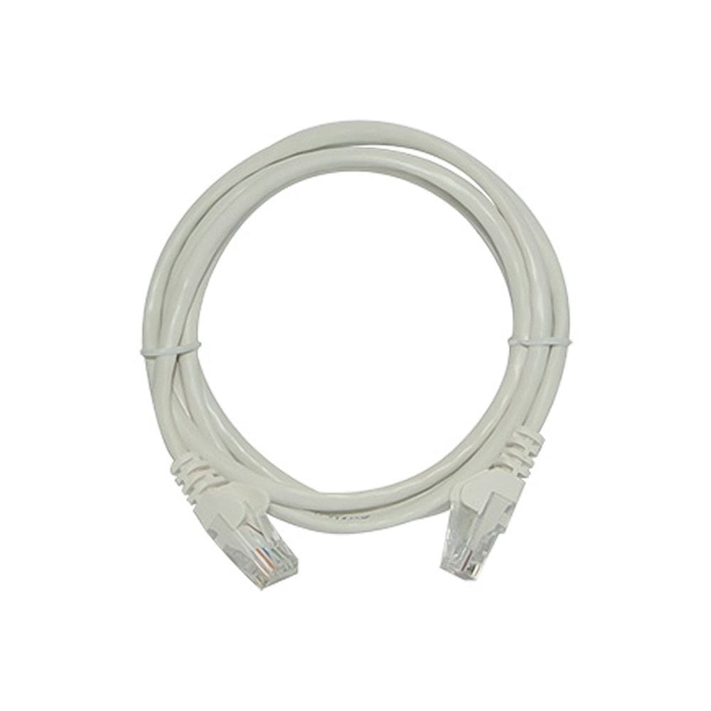 Patch CORD CCA CFTV CAT5 26AWG 2.5 Metros Branco CY-PC2.5M-5-WH