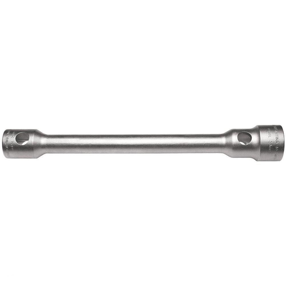 Chave De Roda 27x33 Mm Com Corpo Forjado Em Aço Especial Cromado Com Furo Para Manípulo