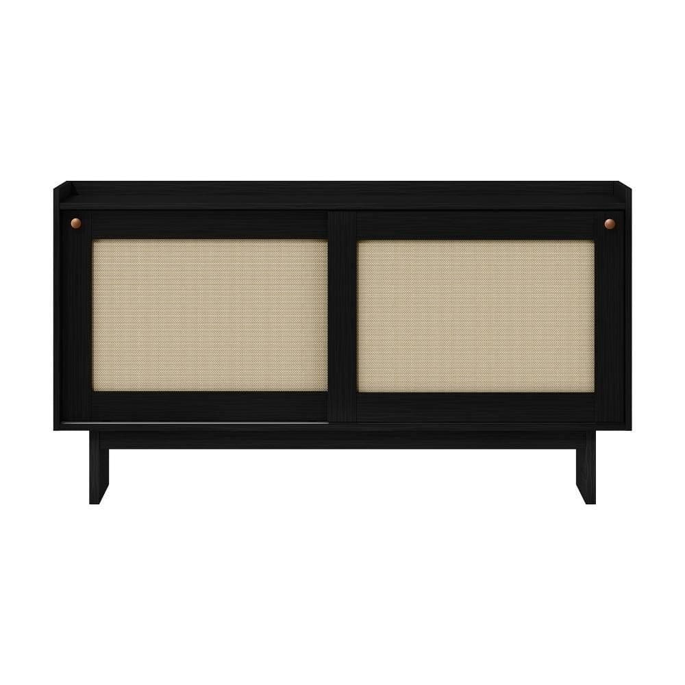Aparador Buffet 2 Portas De Correr átria 1295 Carraro Preto