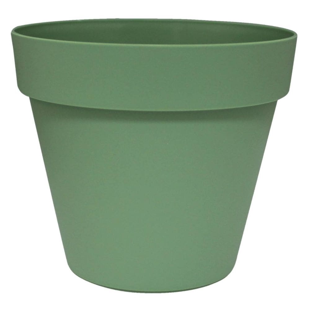 Vaso Plástico Unique 16 (16X14cm) Verde JAPI