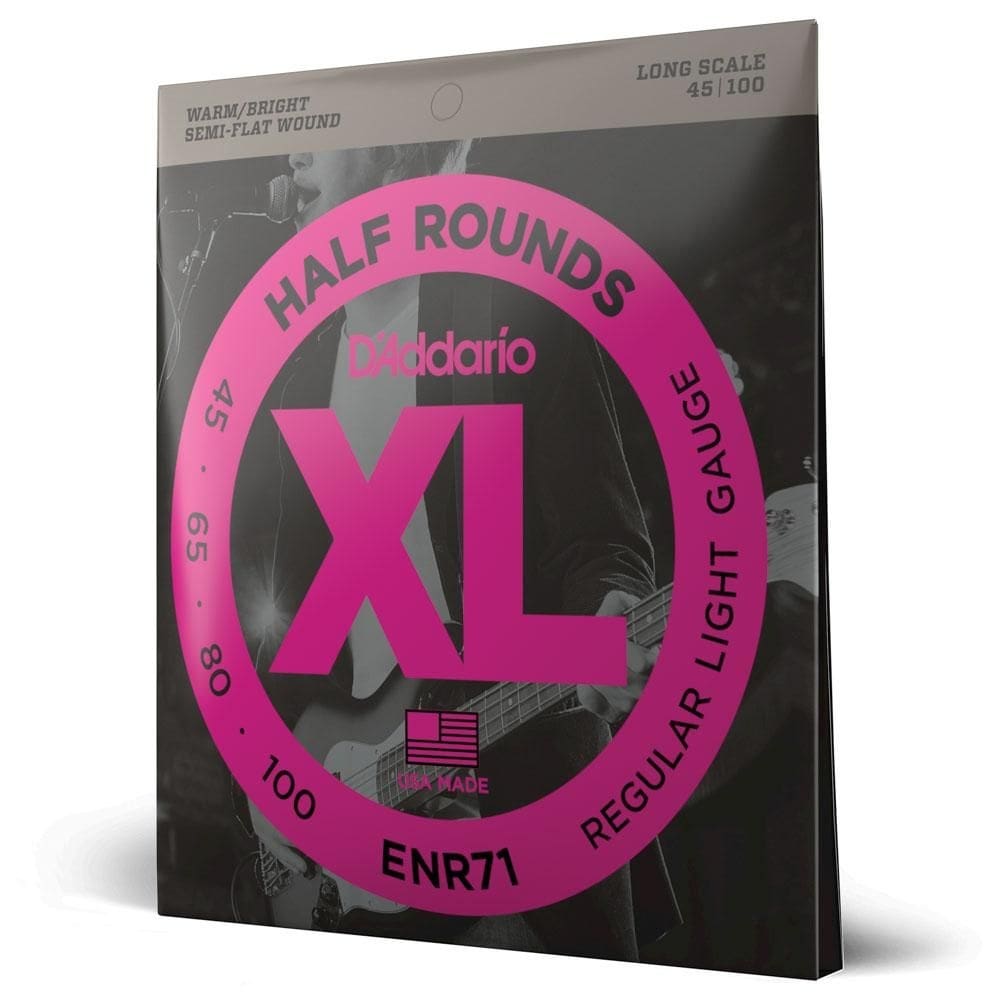 Encordoamento Baixo 4C 45-100 D Addario Half Rounds ENR71 [F035]