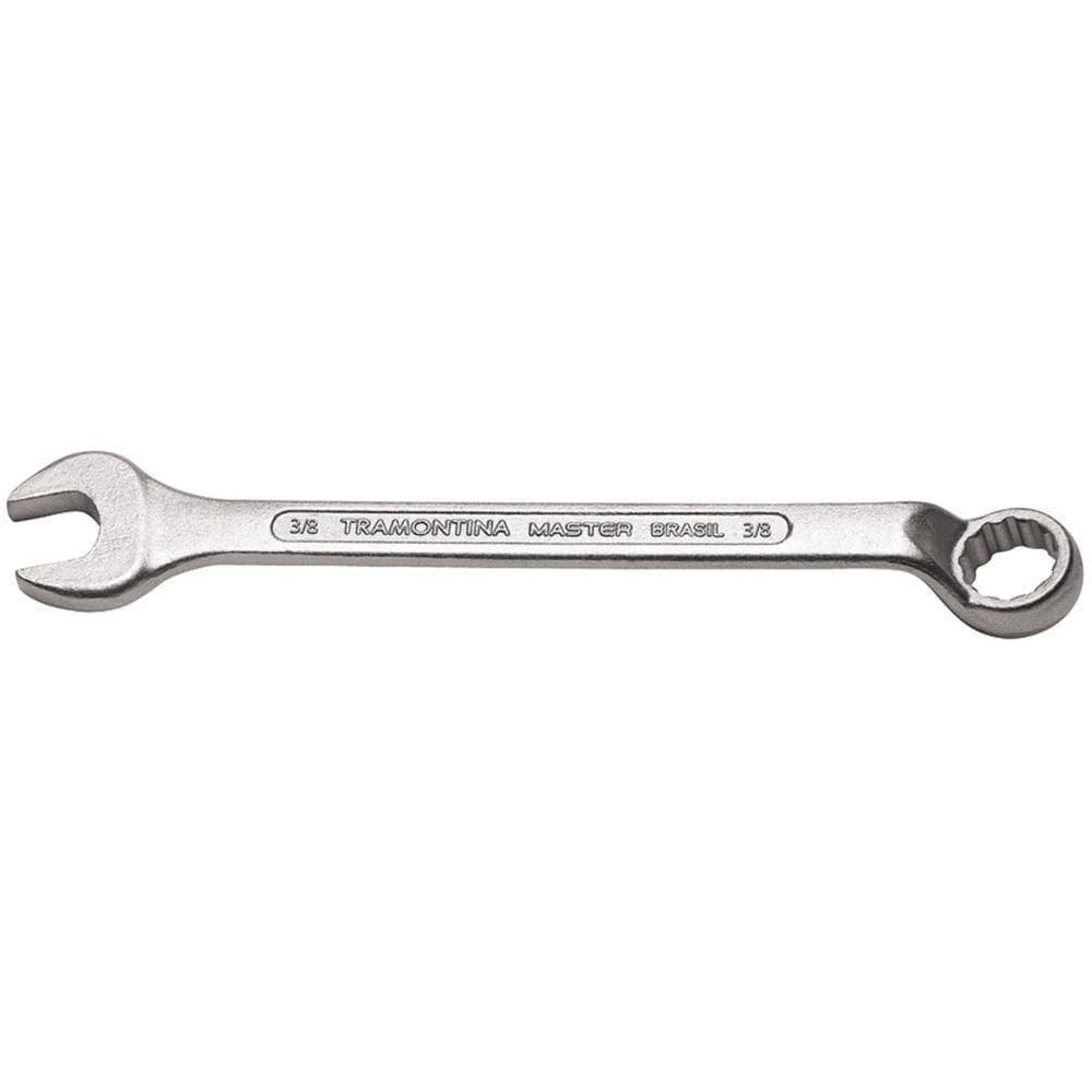 Chave Combinada 3/8" Tramontina Com Corpo Forjado Em Aço Especial Cromado Tramontina