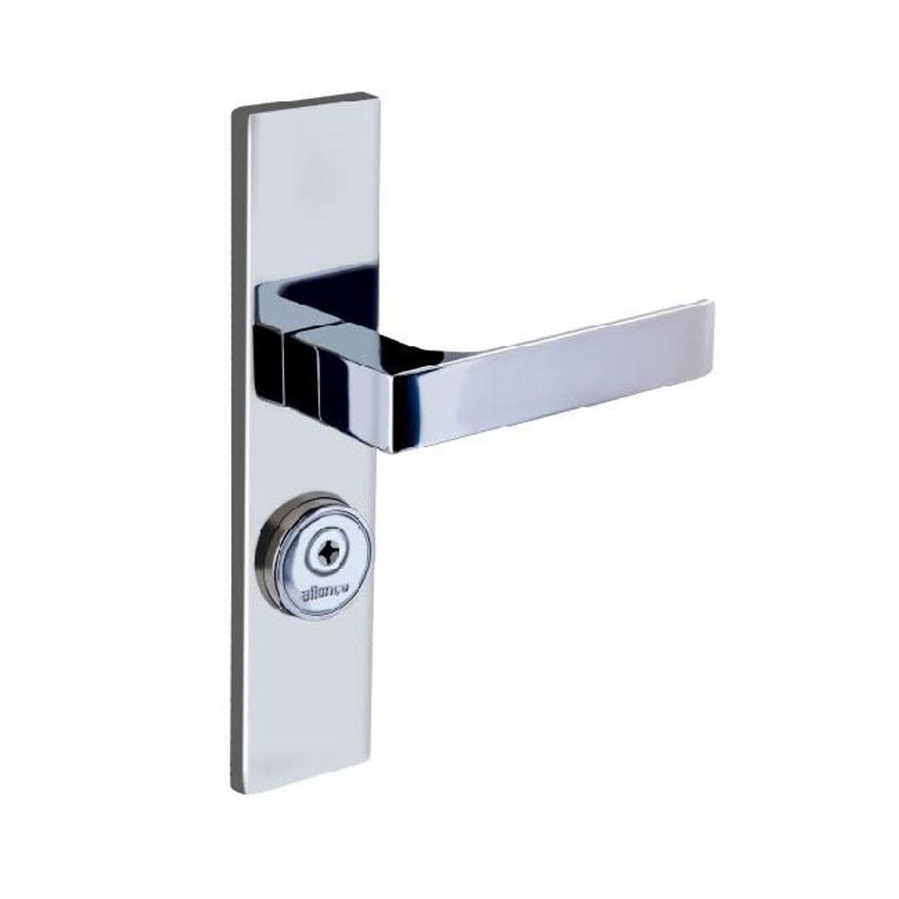 fechadura tetra quadratta espelho 55mm cromado alianca