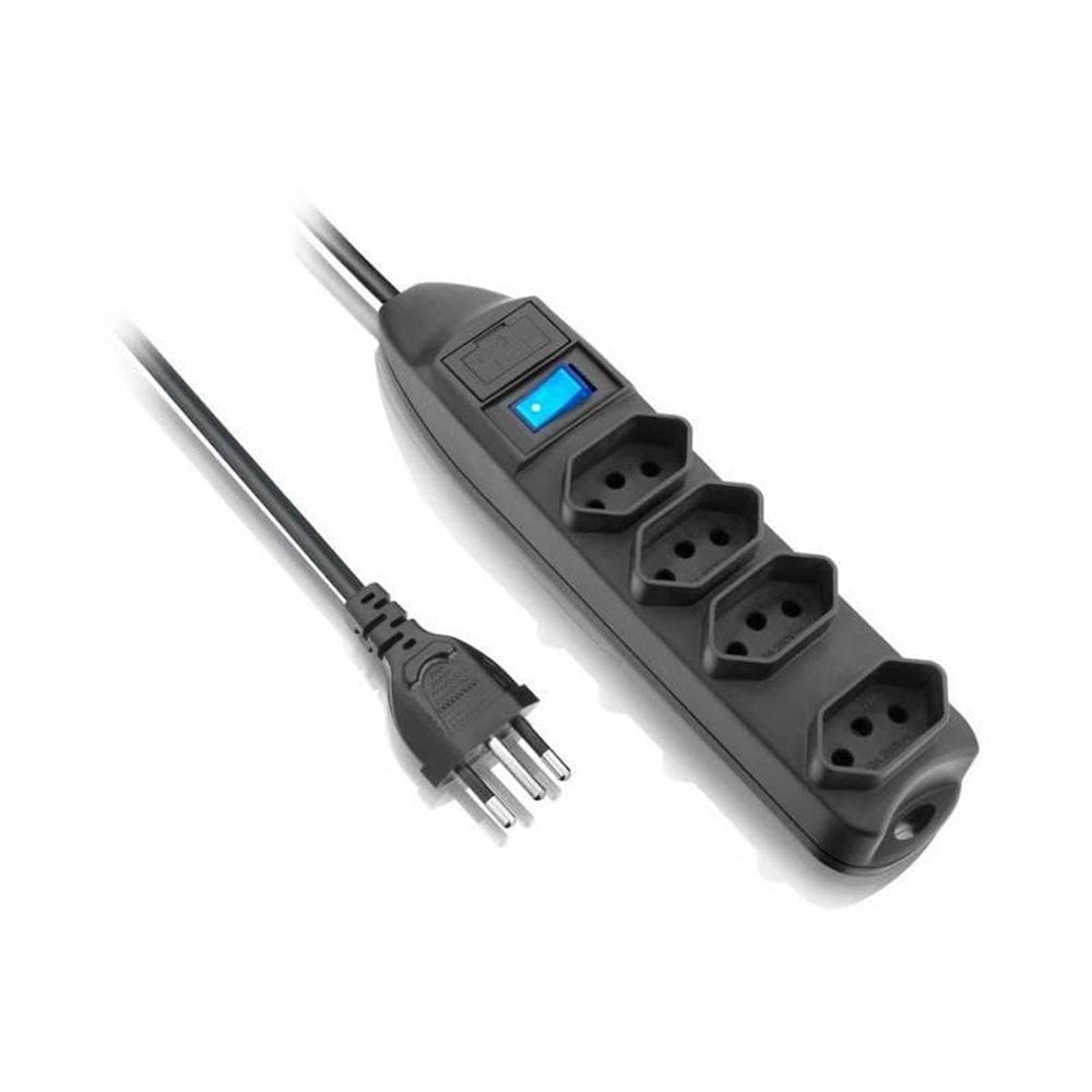 Protetor De Linha 4 Tom. 2p+t Cabo 1,5m Elgin [F108]