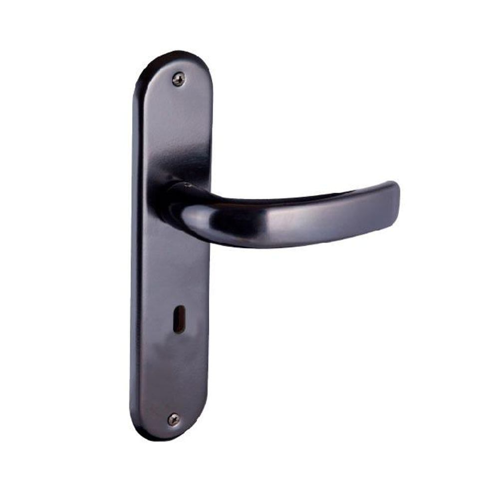 fechadura interna galaxy espelho 40mm preto fosco alianca