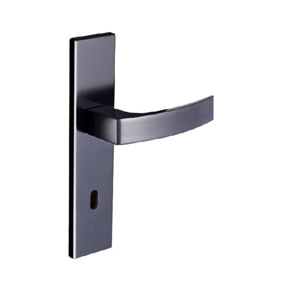 fechadura interna quadratta curva espelho s40 preto fosco alianca