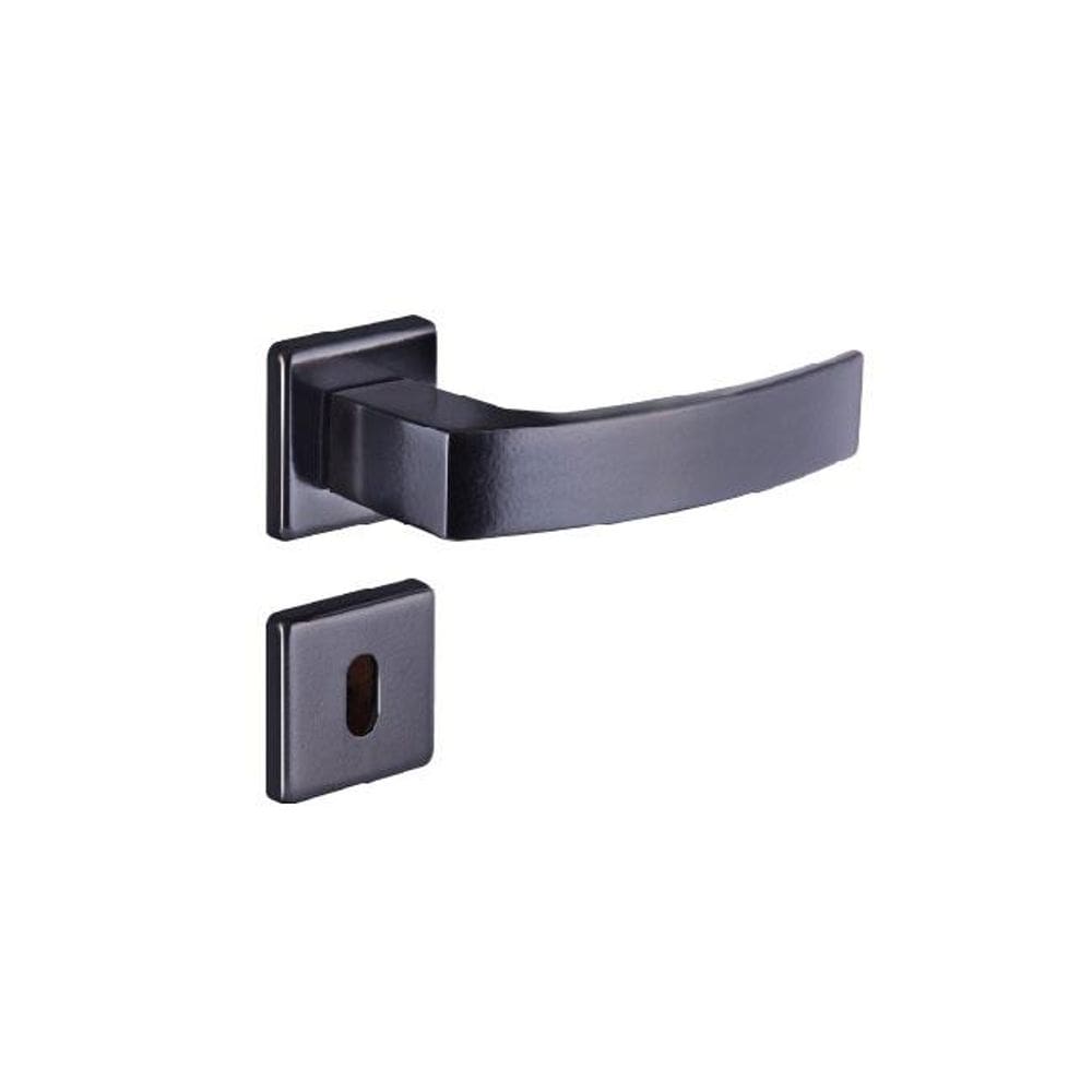 fechadura interna quadratta curva roseta s40 preto fosco alianca