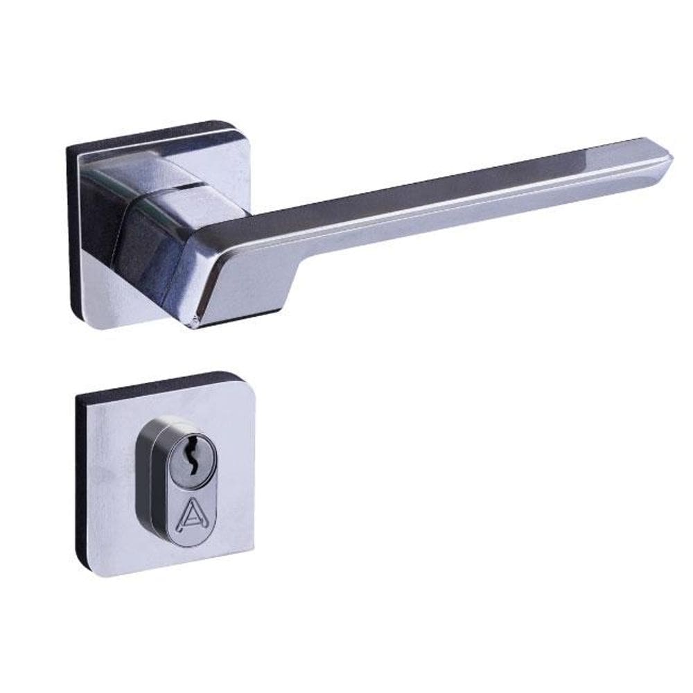 fechadura entrada vega s40 cromado alianca