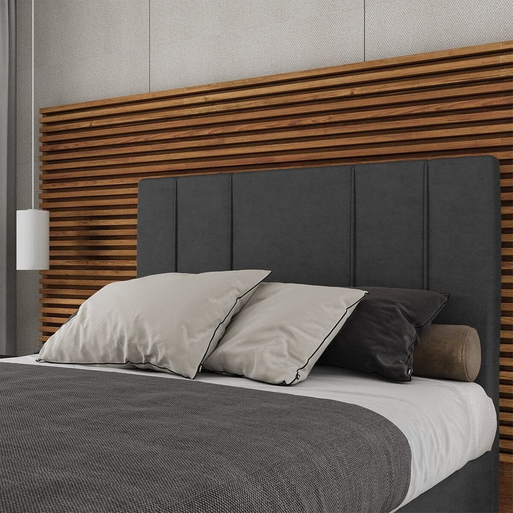 Cabeceira Estofada Casal 140 cm Venus Linho SkyBox