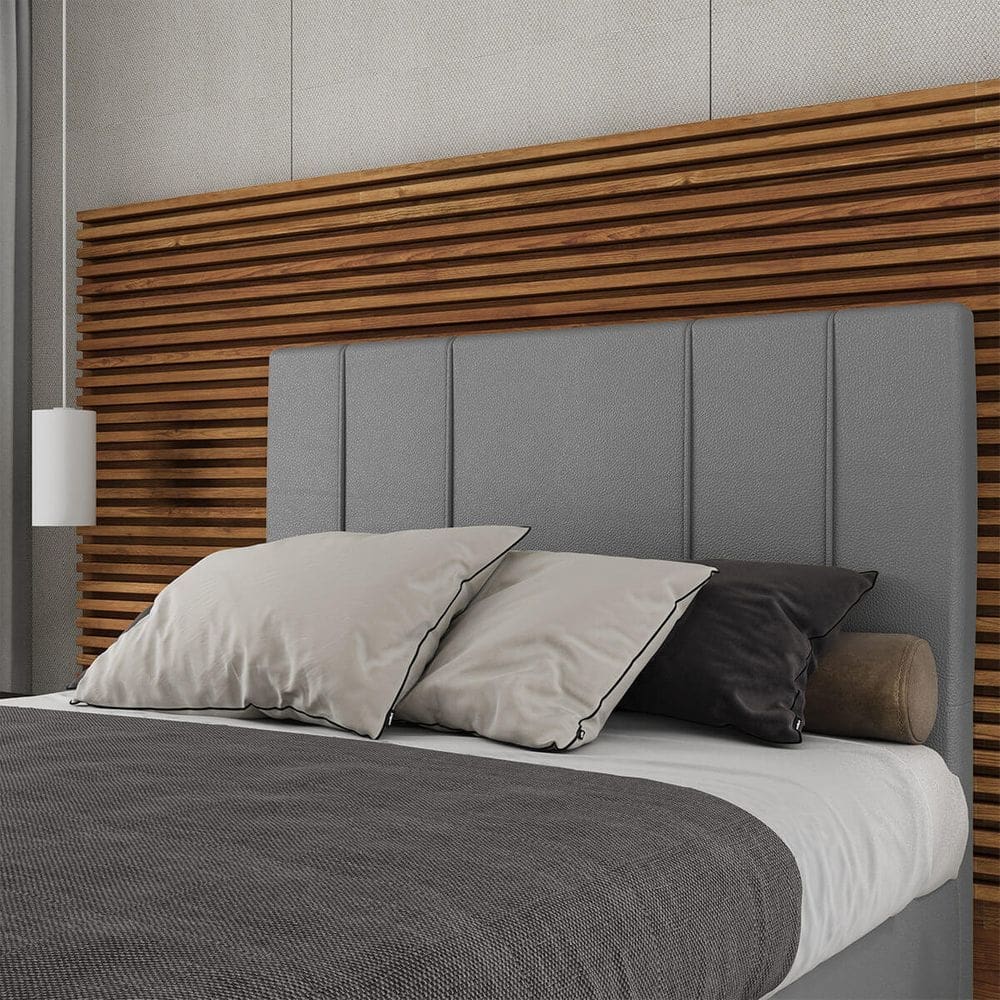 Cabeceira Estofada King Size 195 cm Venus Corino SkyBox