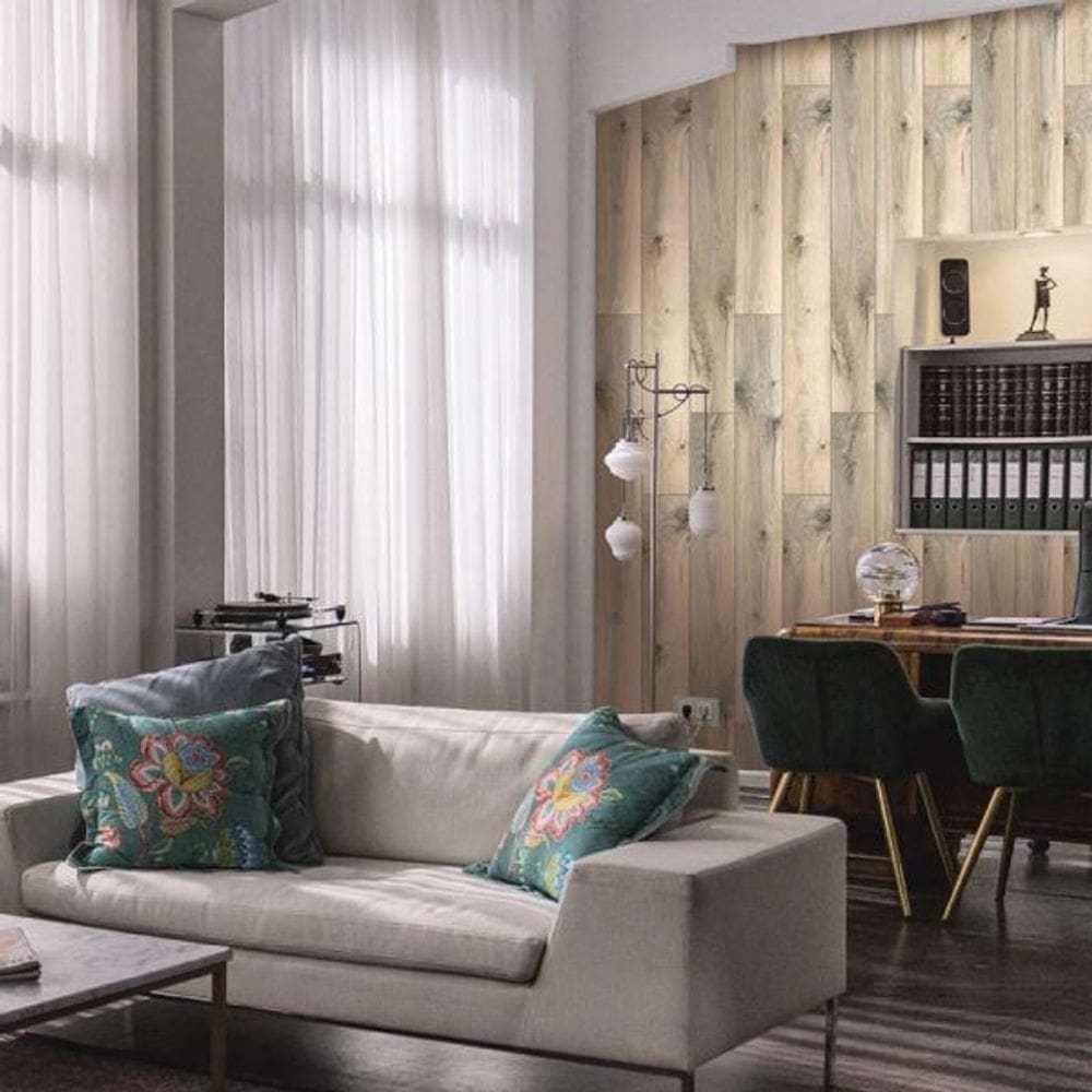 Papel de Parede Up To Date Madeira Marrom 34863
