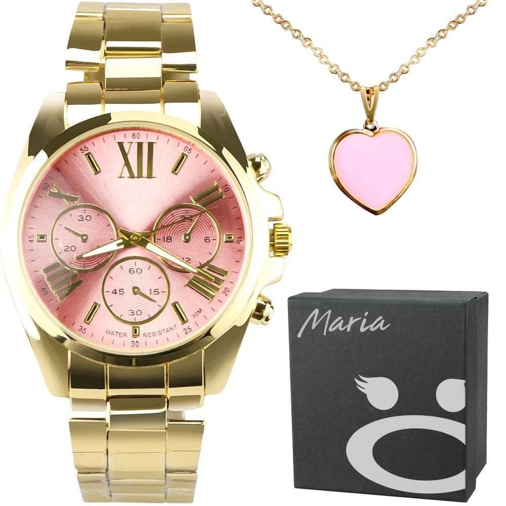 Colar Ouro + Caixa Presente Aço Inoxidavel Casual Qualidade Premium Social Dourado