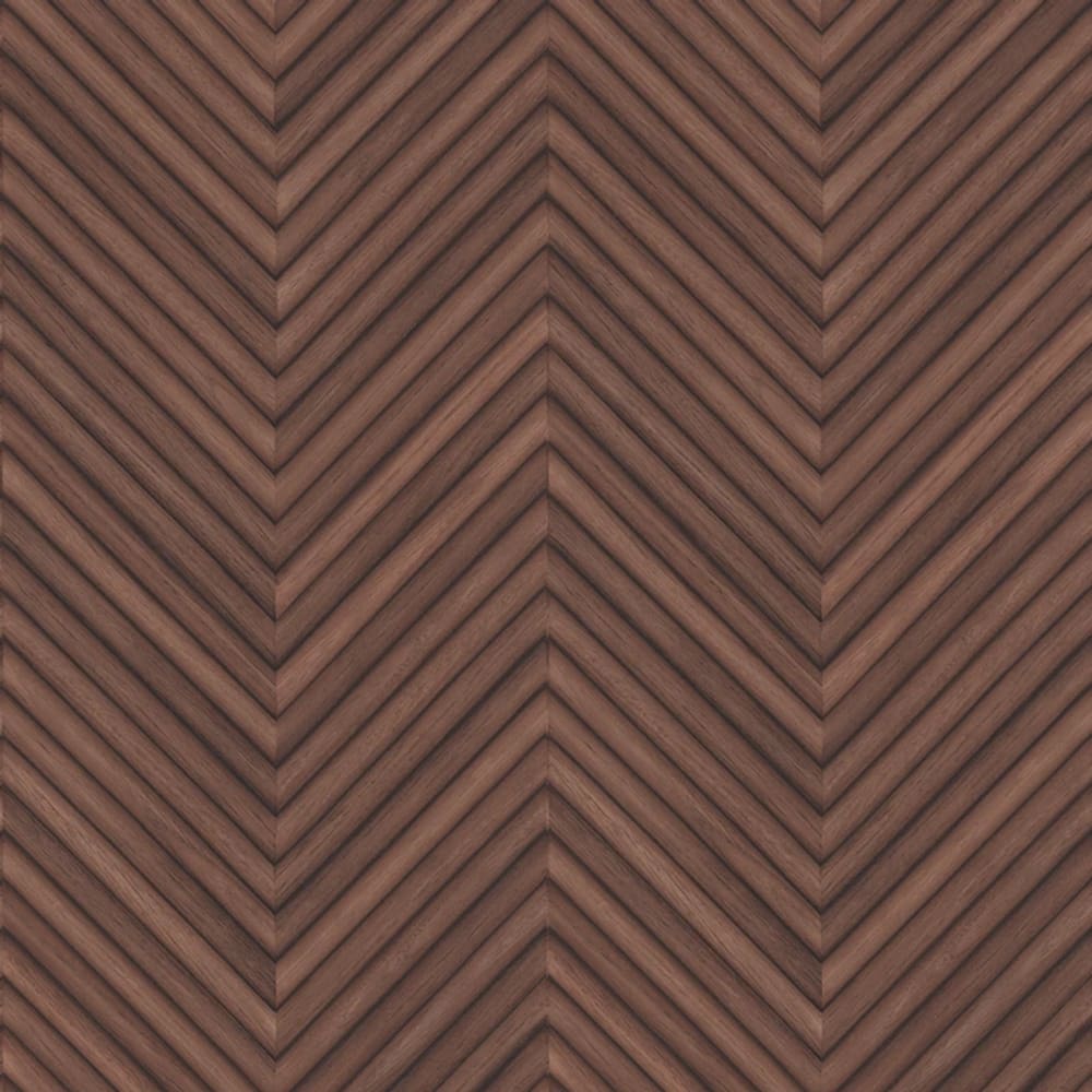 Papel de Parede Travertino Geométrico Marrom 33379