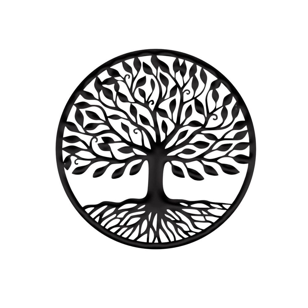 Aplique Parede Mandala Árvore Frondosa Decorativo Vazado