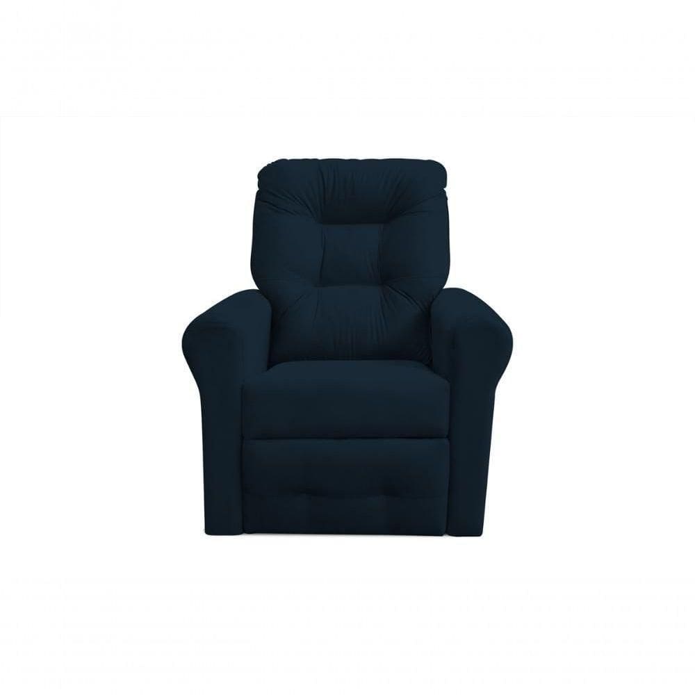 Poltrona Do Papai Reclinável Clio - Chumbo Light