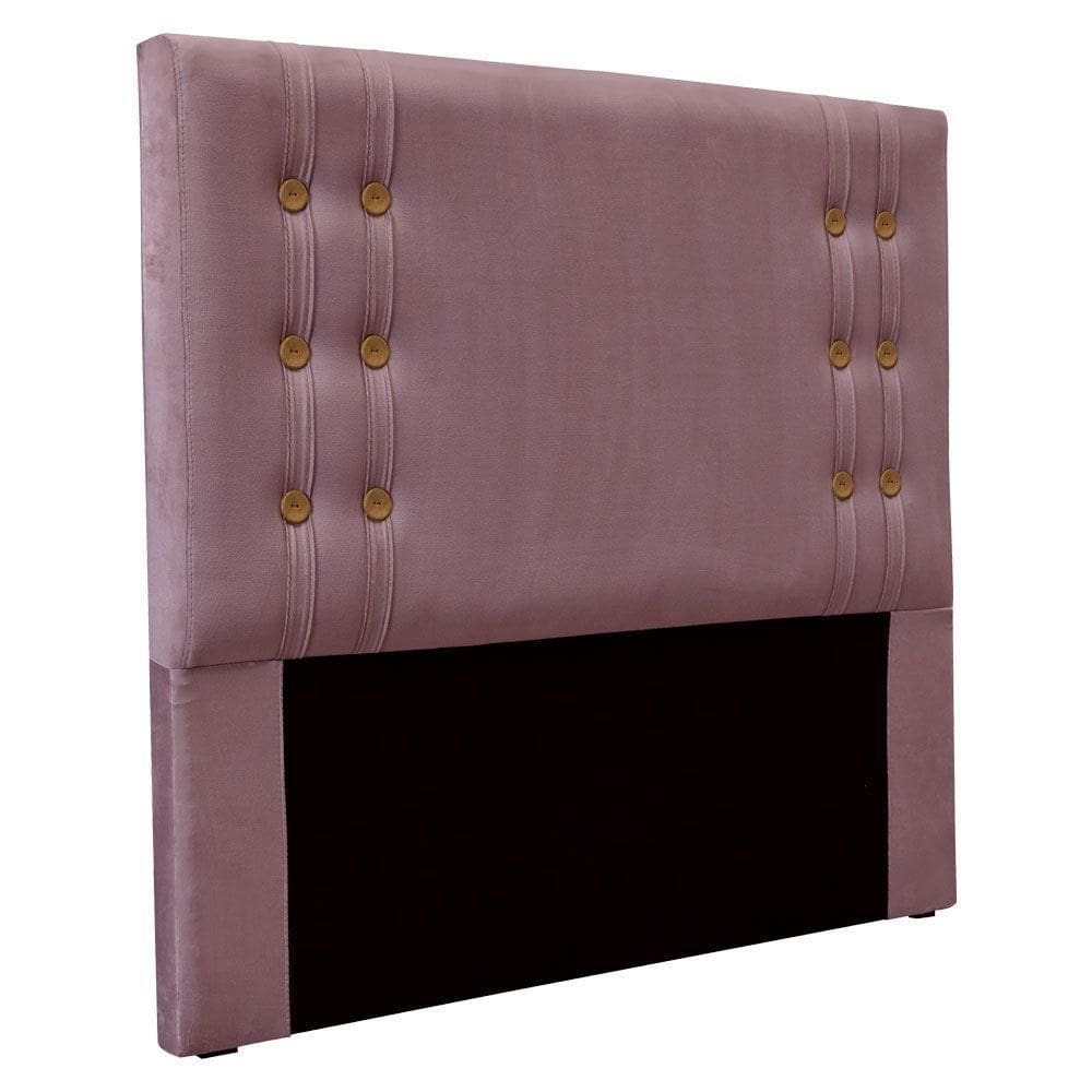 Cabeceira Solteiro 0,90m Genova Veludo Uva Pallazio