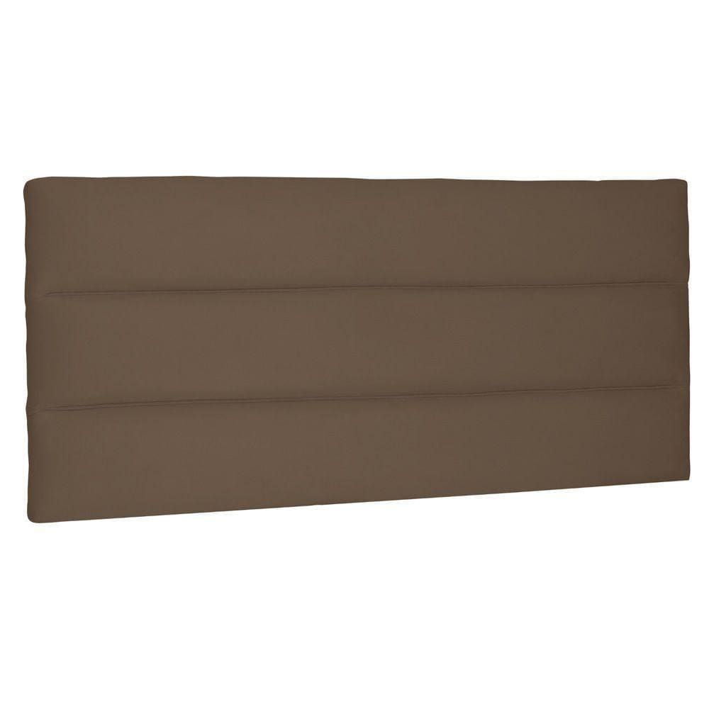 Cabeceira Painel Estofada Box Casal King 195cm Caramelo