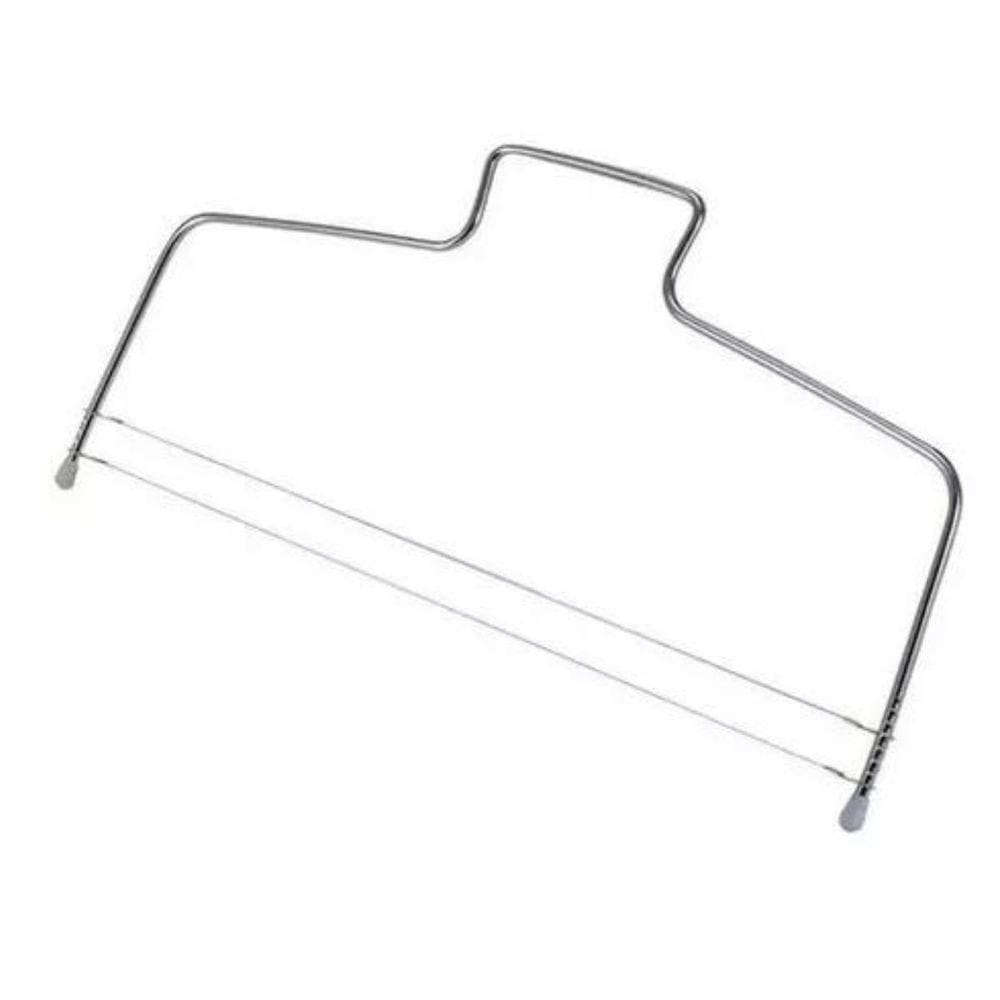 Kit 2 Cortador De Bolos Nivelador - Fio Duplo Em Aço Inox