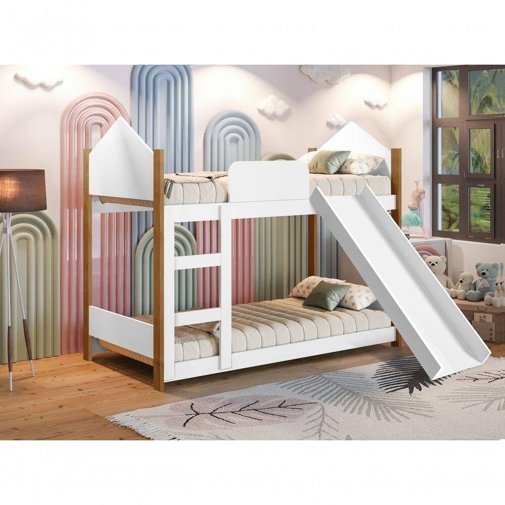 Mini Beliche Infantil Casa Samuel Branco | Extra
