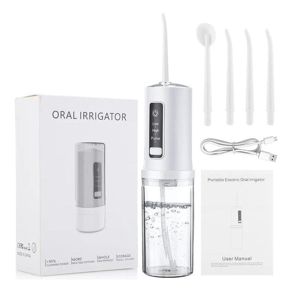 Irrigador Oral Elétrico Tártaro Limpador Dental E Bucal