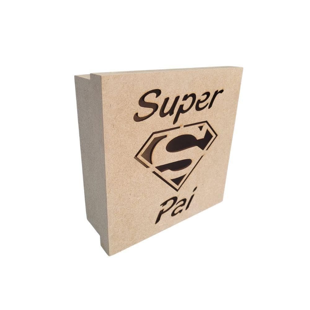 Caixas Personalizadas 100% Mdf Cru (17x17x07) Super Pai