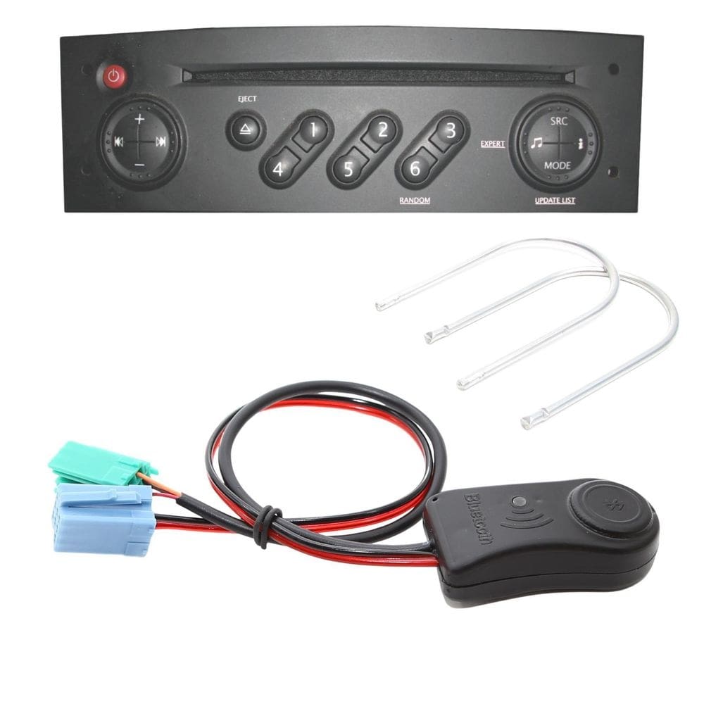 Adaptador aux bluetooth para renault clio megane som