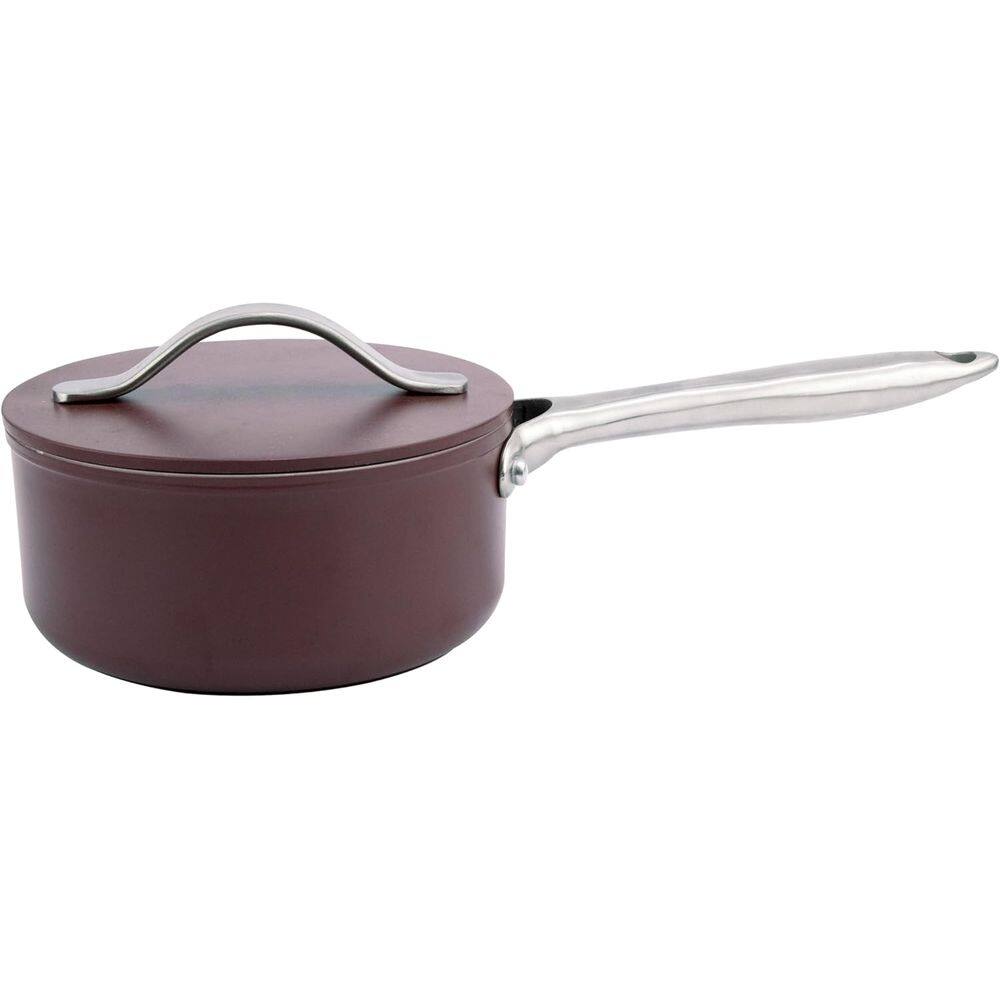 Panela antiaderente alum rev ceramico c tampa D16cm 1,4L