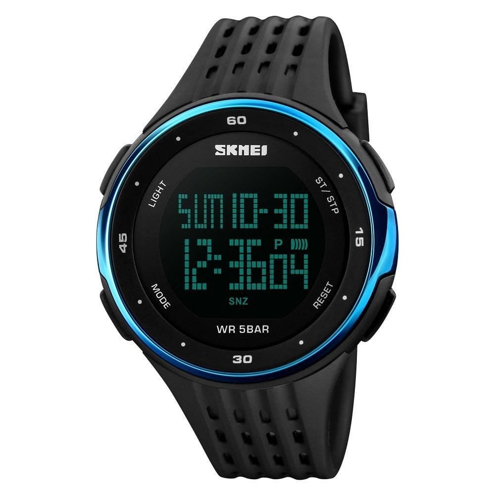 Relógio masculino skmei 1219 esportivo digital led