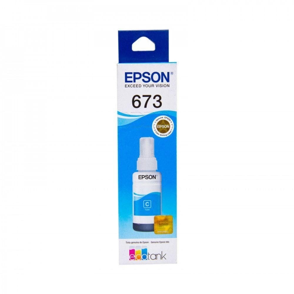 Refil De Tinta Epson T673220 (l800) Ciano