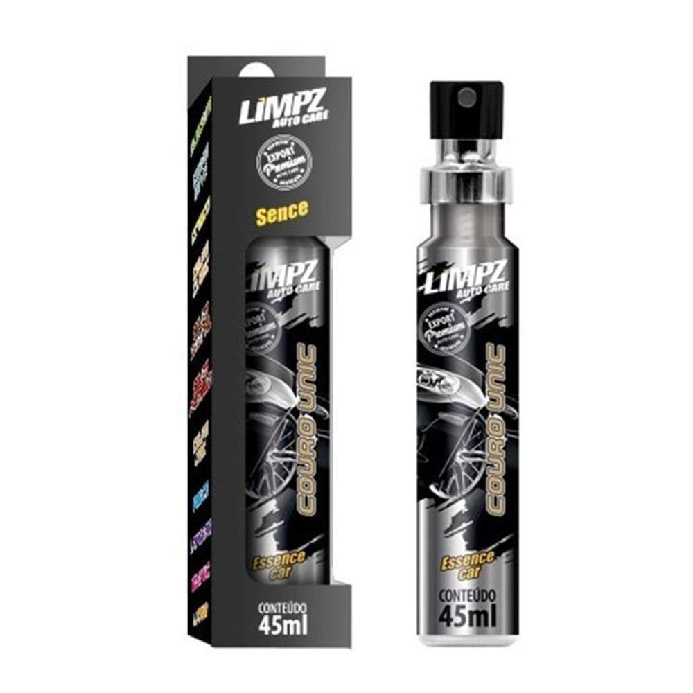 Perfume automotivo limpz auto couro unic