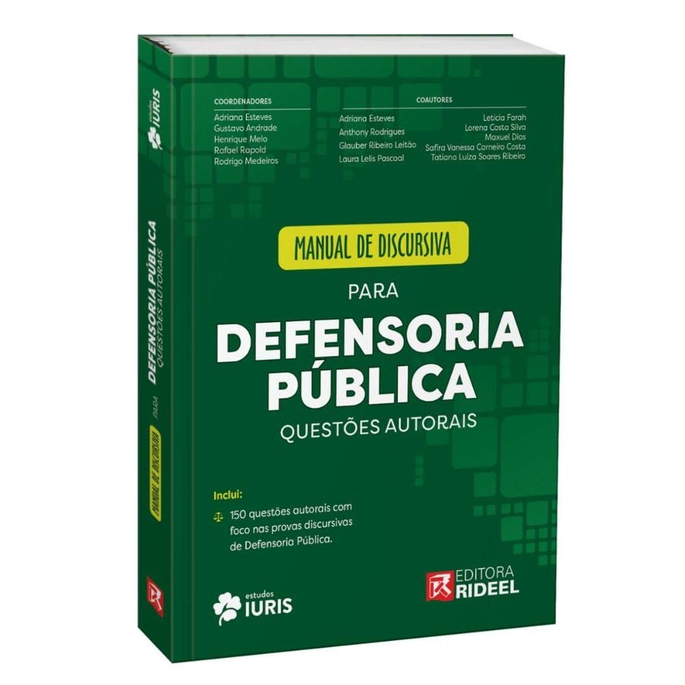 Manual de Discursiva para Defensoria Pública - Questões autorais