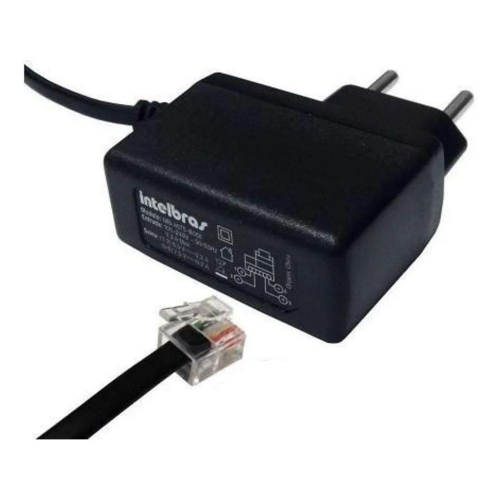Fonte telefone sem fio intelbras ts80 v, ts63 v e keo k602