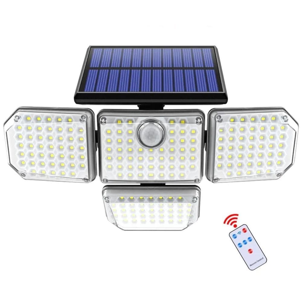 Holofote De Segurança Refletor De Luz Solar Led
