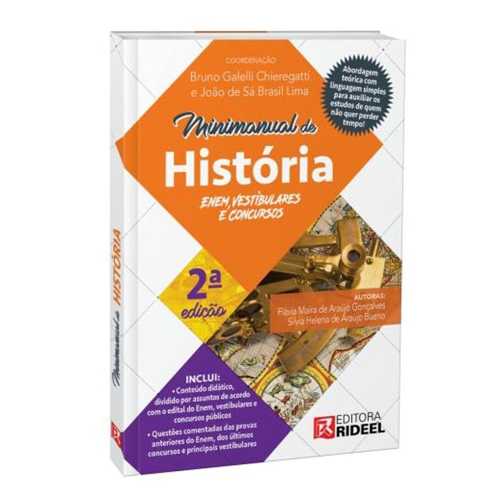 Minimanual de História - Enem, vestibulares e concursos - 2ª edição